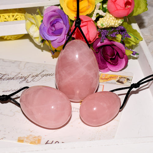 Yoni Egg Rose Quartz Jade Eggs